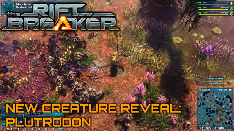 The Riftbreaker New Creature Reveal Plutrodon Steam News