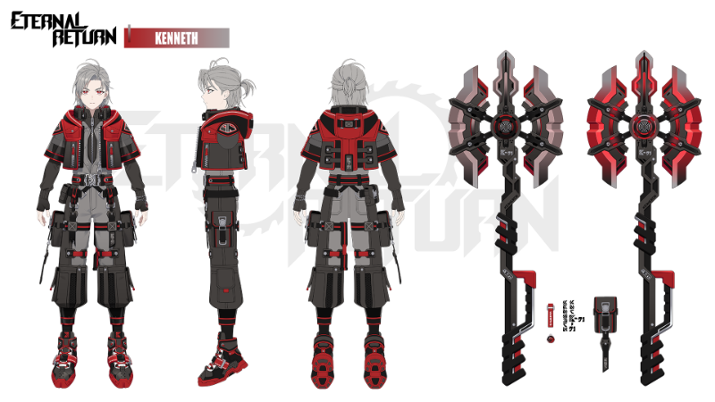 Eternal Return New Character Kenneth Concept Art Steam News