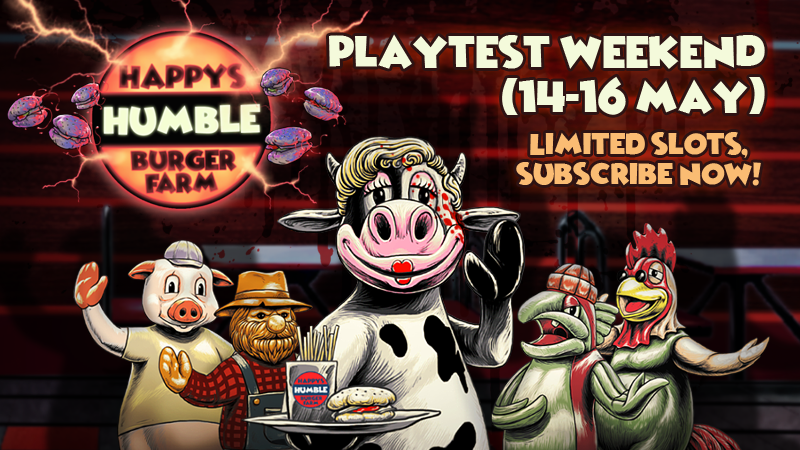 Happy S Humble Burger Farm Free Playtest Weekend For Happy S Humble