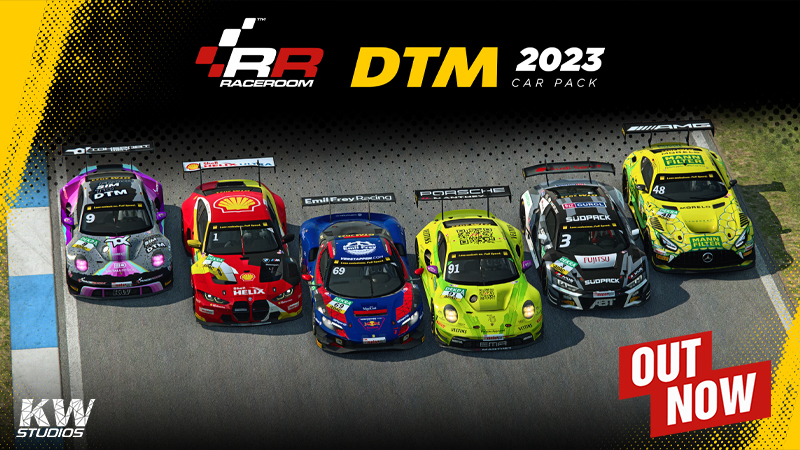 RaceRoom Racing Experience DTM 2023 Car Pack Is Now Available