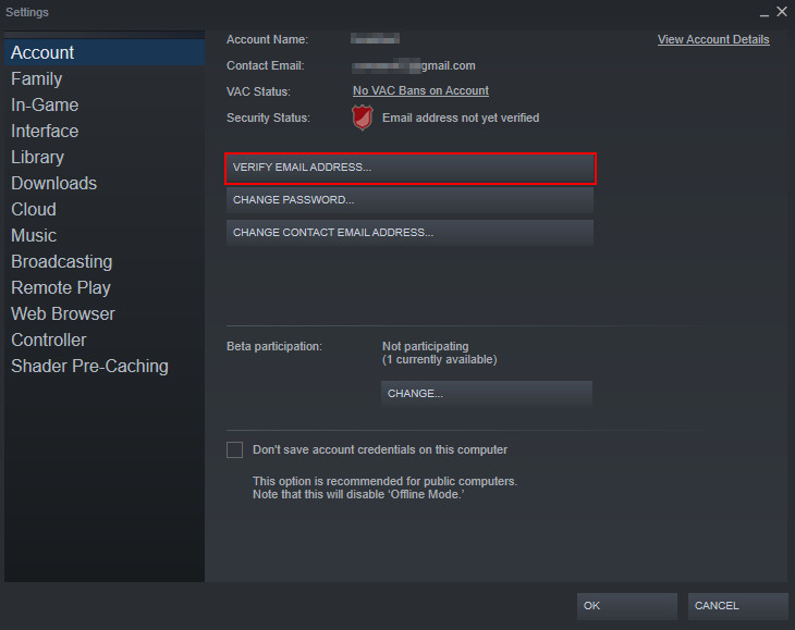 How to change your Steam username