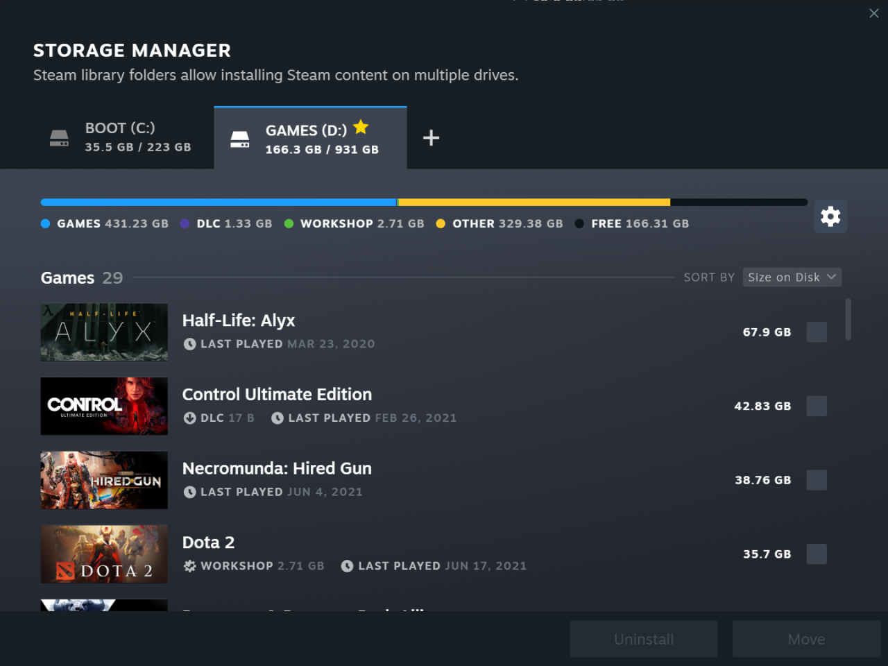 New Steam client brings improvements to the downloads page and