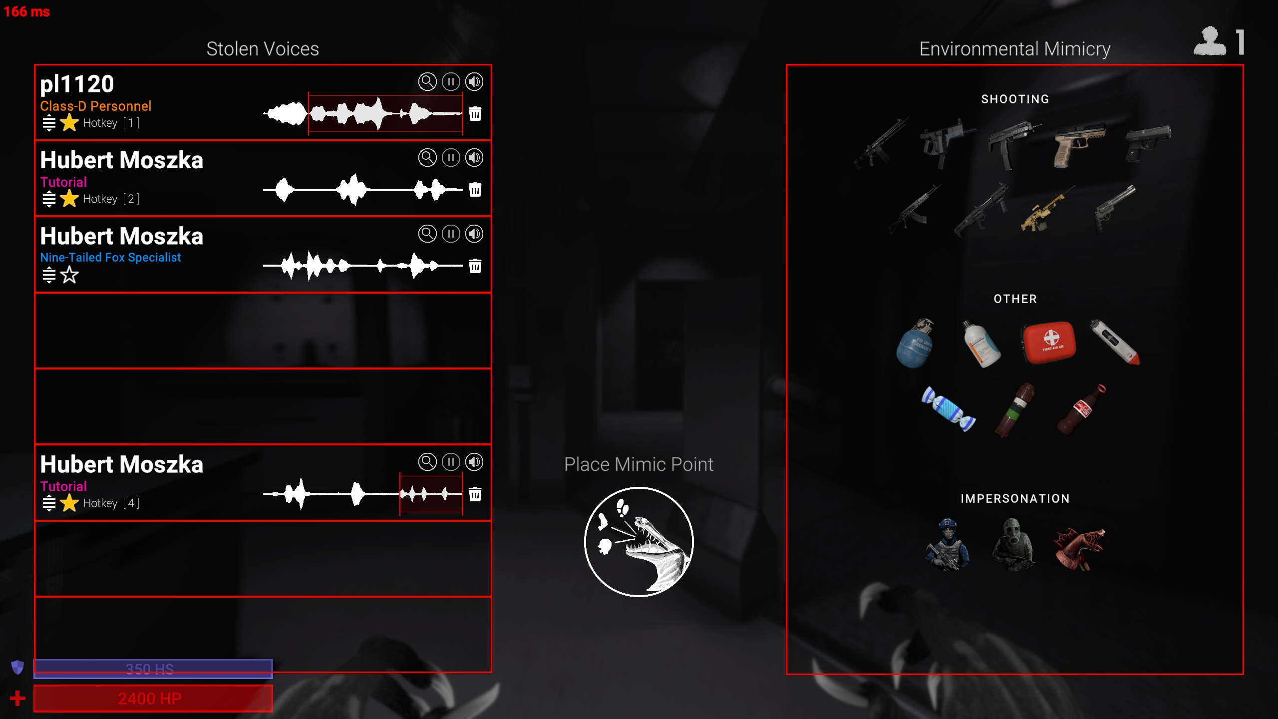 SCP: Secret Laboratory Gun Overhaul New SCP-939 Vision!!! 