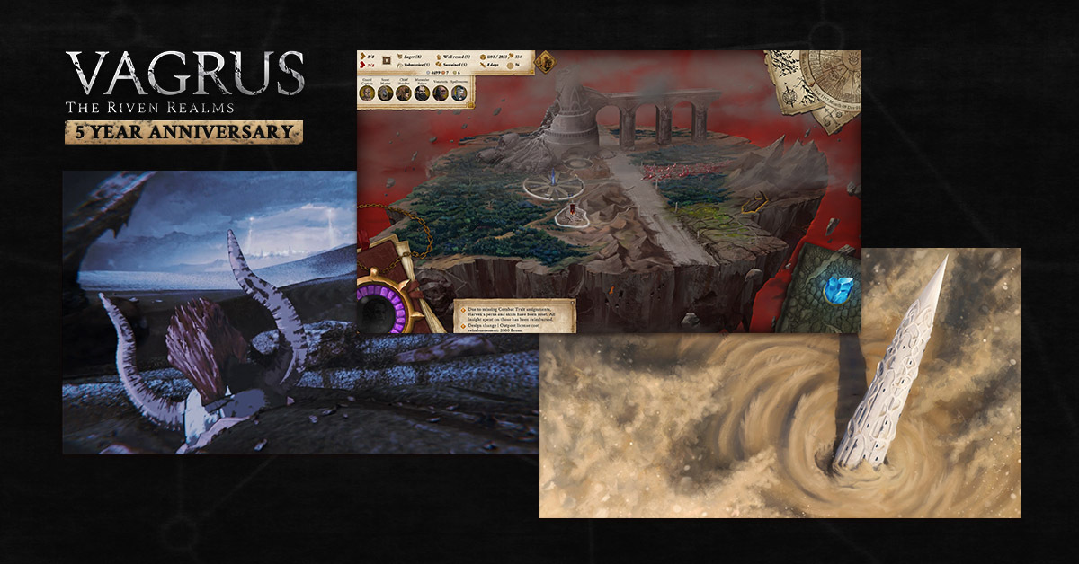 NEWS - Vagrus - The Riven Realms : 5 ans, souvenirs & concours 4 Vagrus - The Riven Realms