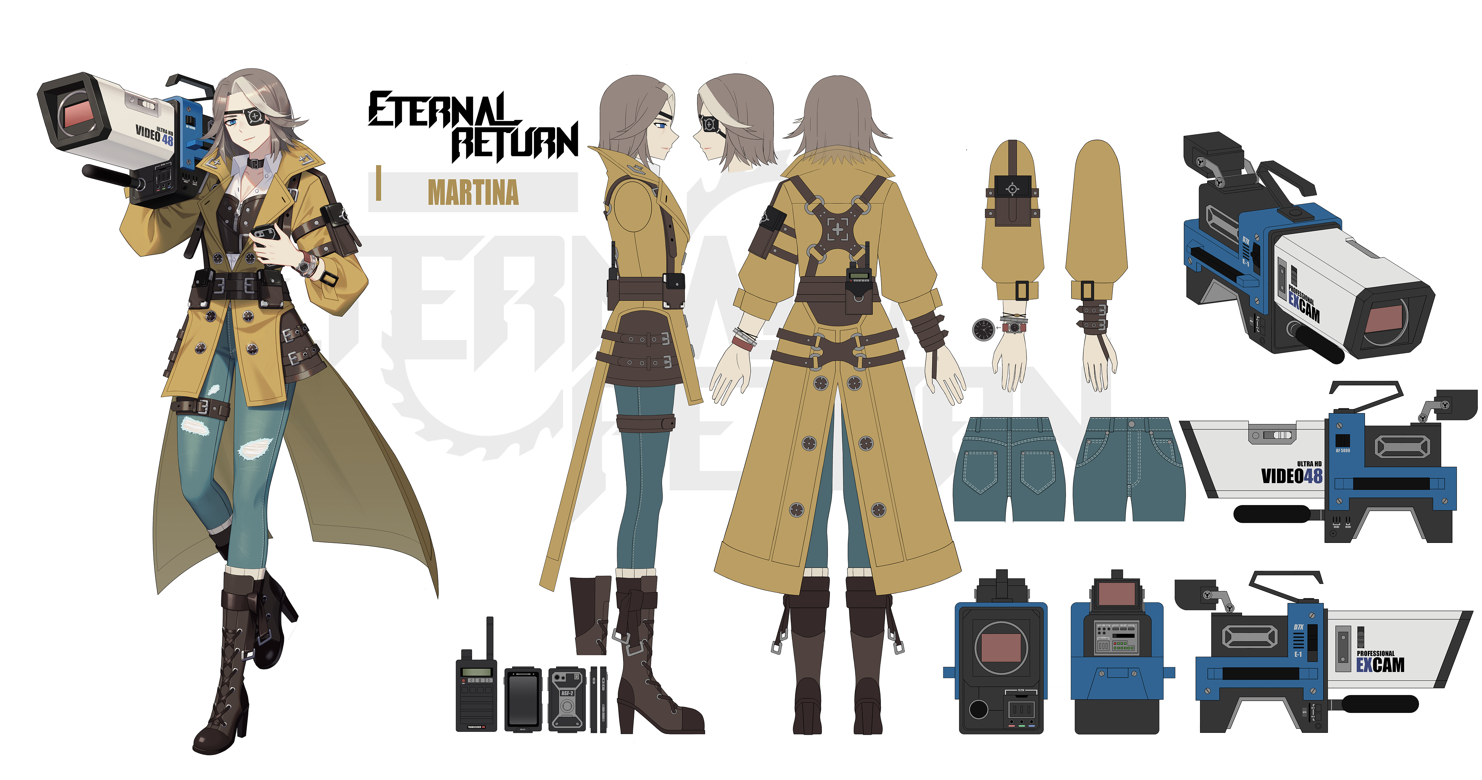 Steam :: Eternal Return :: [New Character] Martina Concept Art