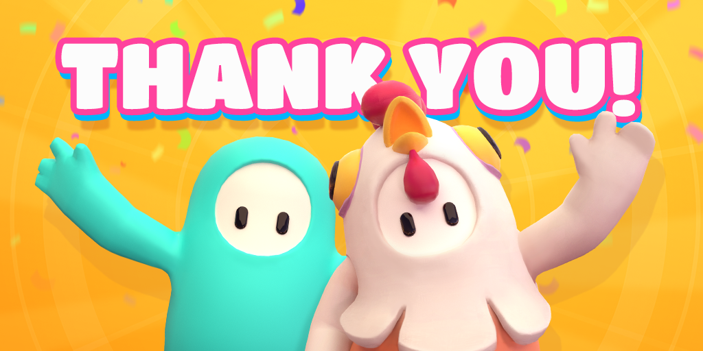 Steam :: Fall Guys :: Fall Guys - Thank You!