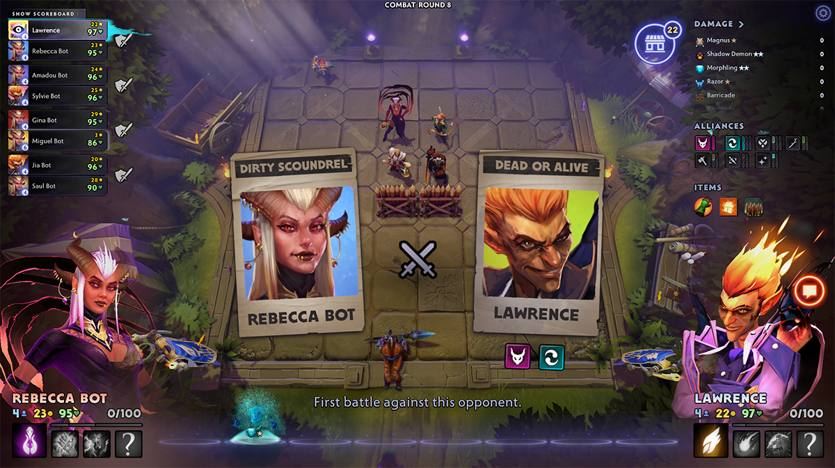 The latest Dota Underlords update sweeps through with big reworks