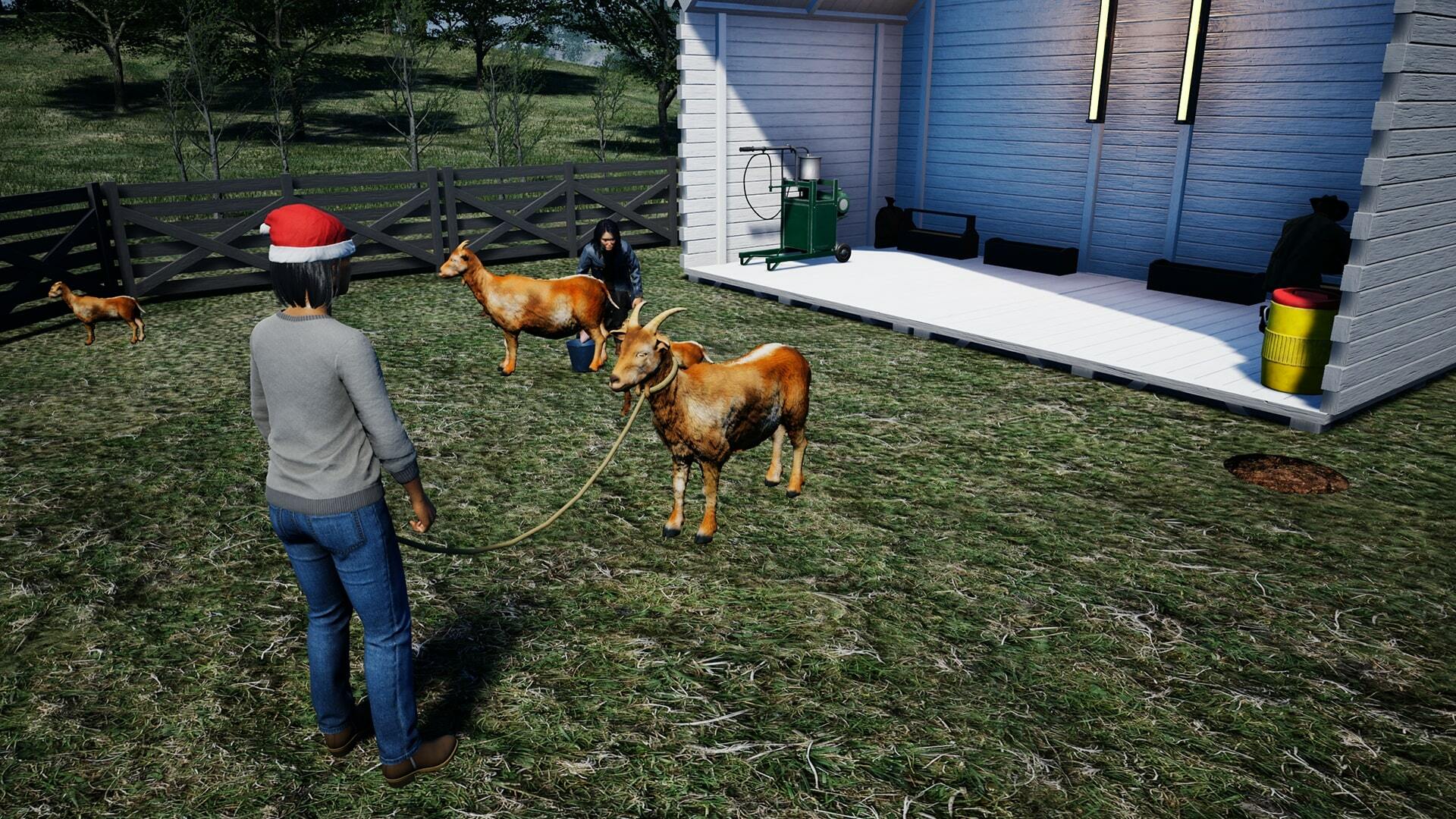 Steam :: Ranch Simulator :: UPDATE NOW LIVE  Goats, Bees, Transport  Trailers, Banks and Loans!