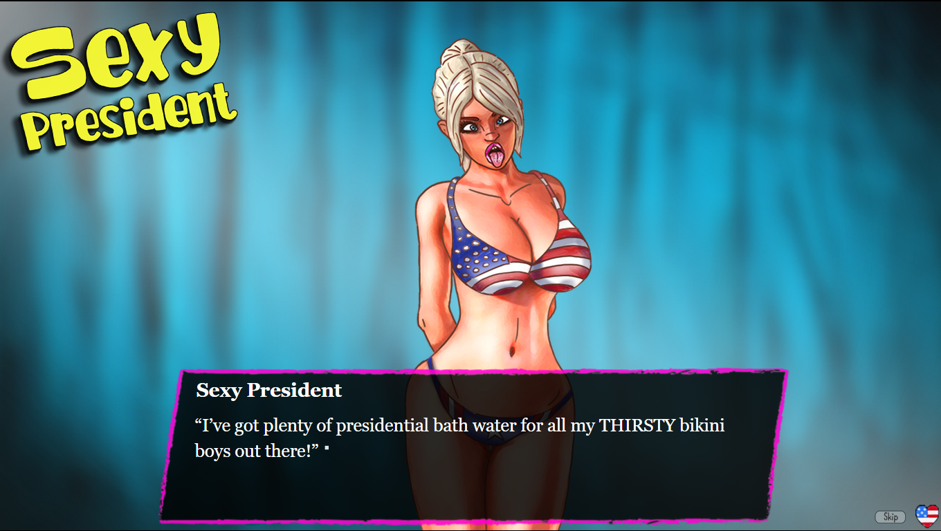 Steam :: Sexy President :: Update Three: BIKINI BEACH BABES!