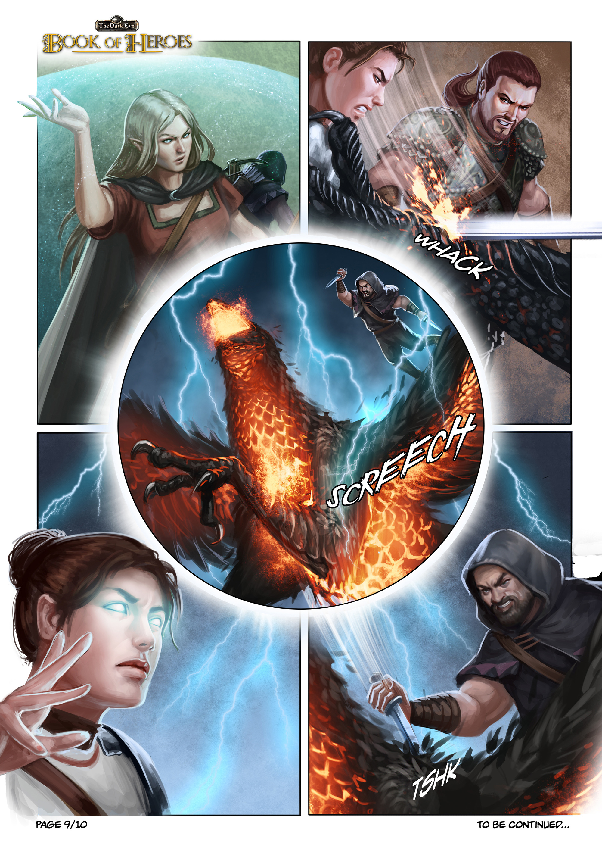 The Dark Eye: Book of Heroes Comic Book