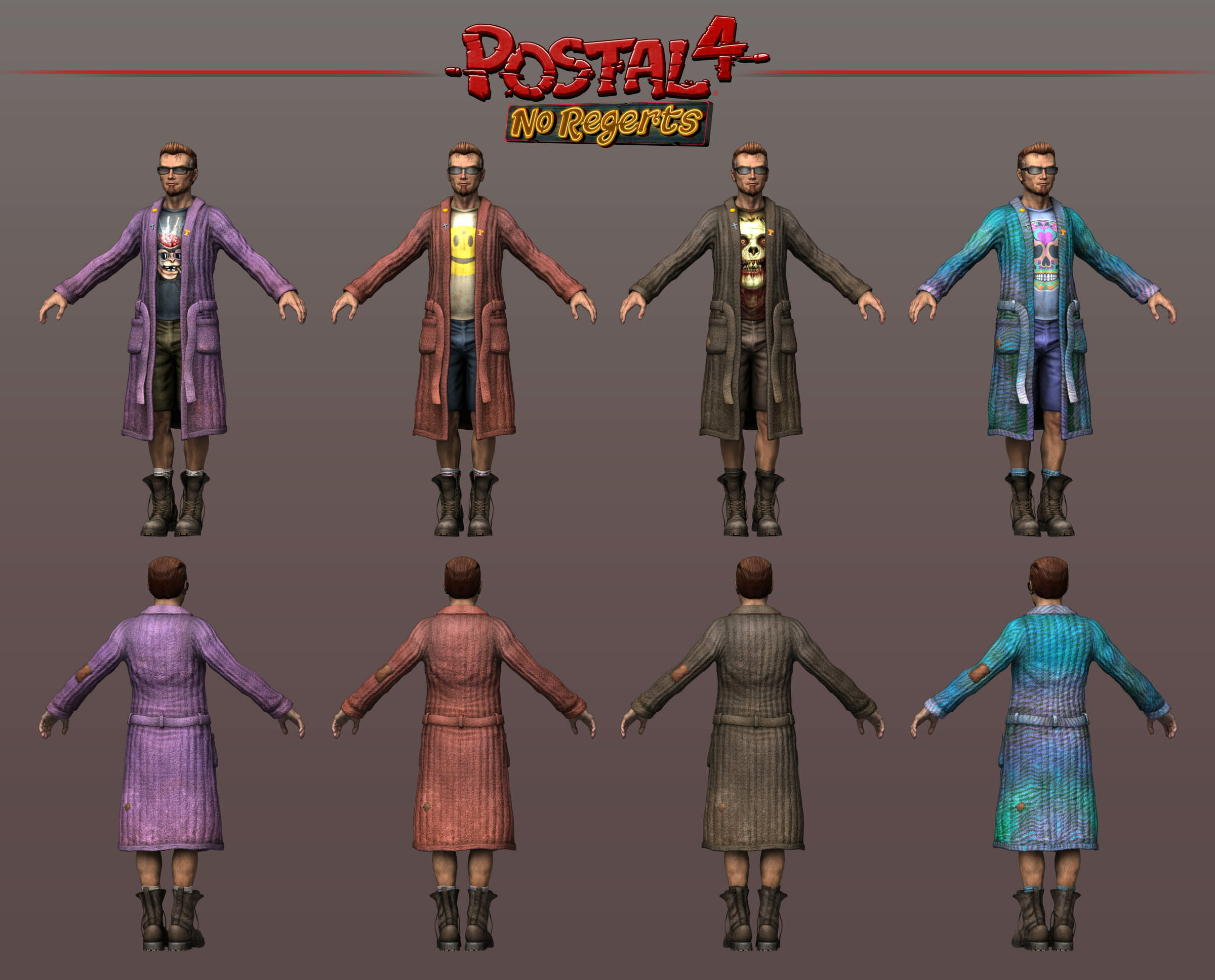 ArtStation - POSTAL 4 Body Pillows