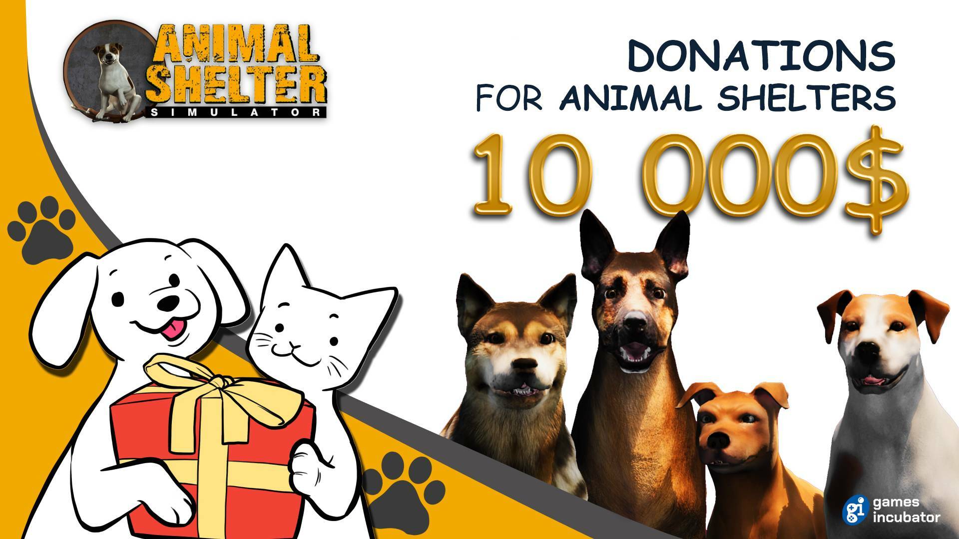 Steam :: Animal Shelter :: DONATIONS FOR ANIMAL SHELTERS