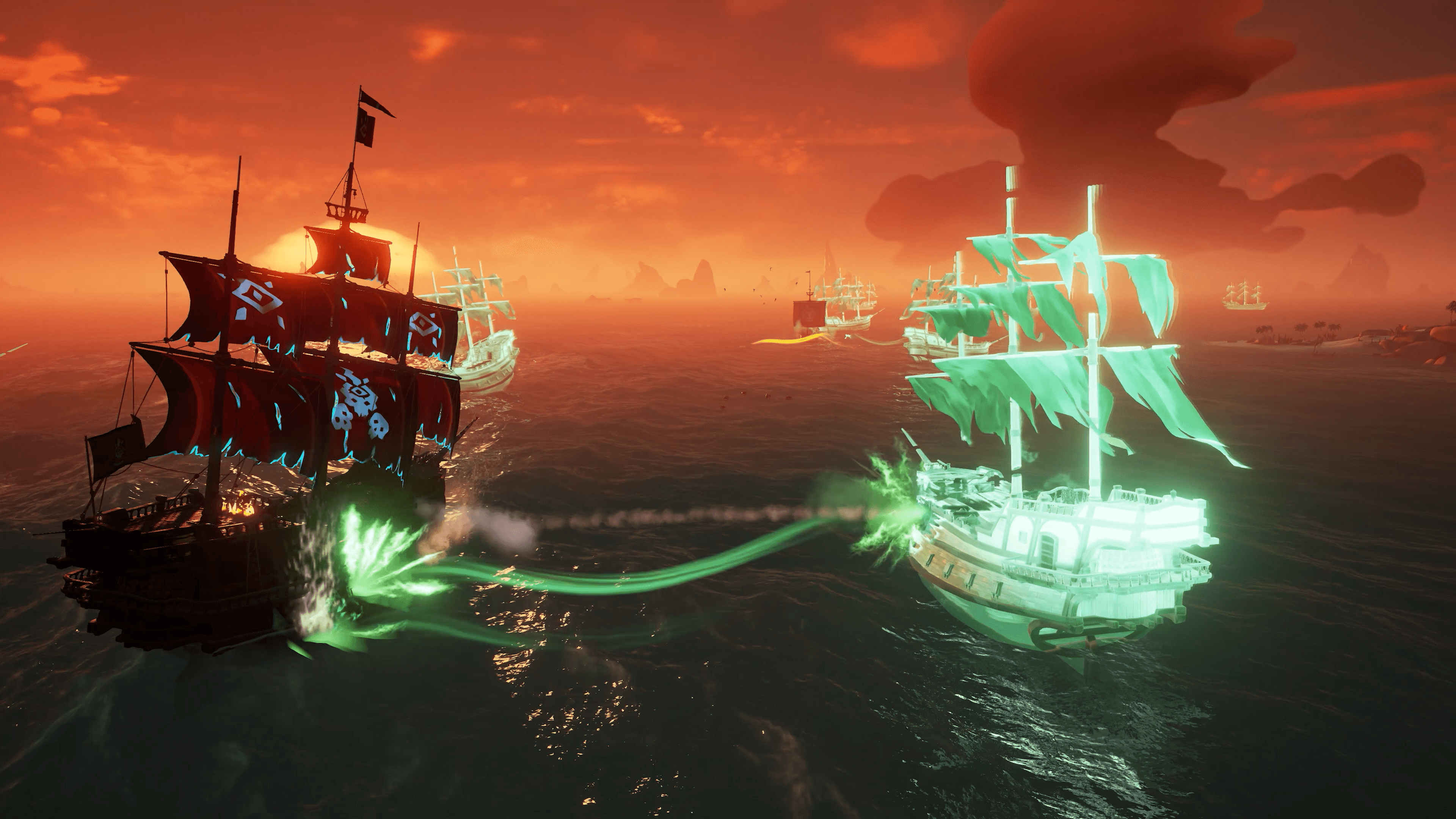 Steam Sea of Thieves Haunted Shores Content Update