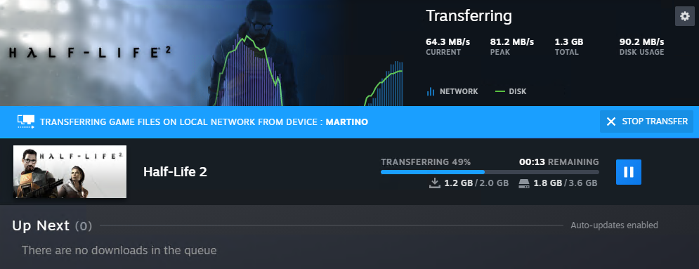 Steam Support :: Steam Local Network Game Transfers