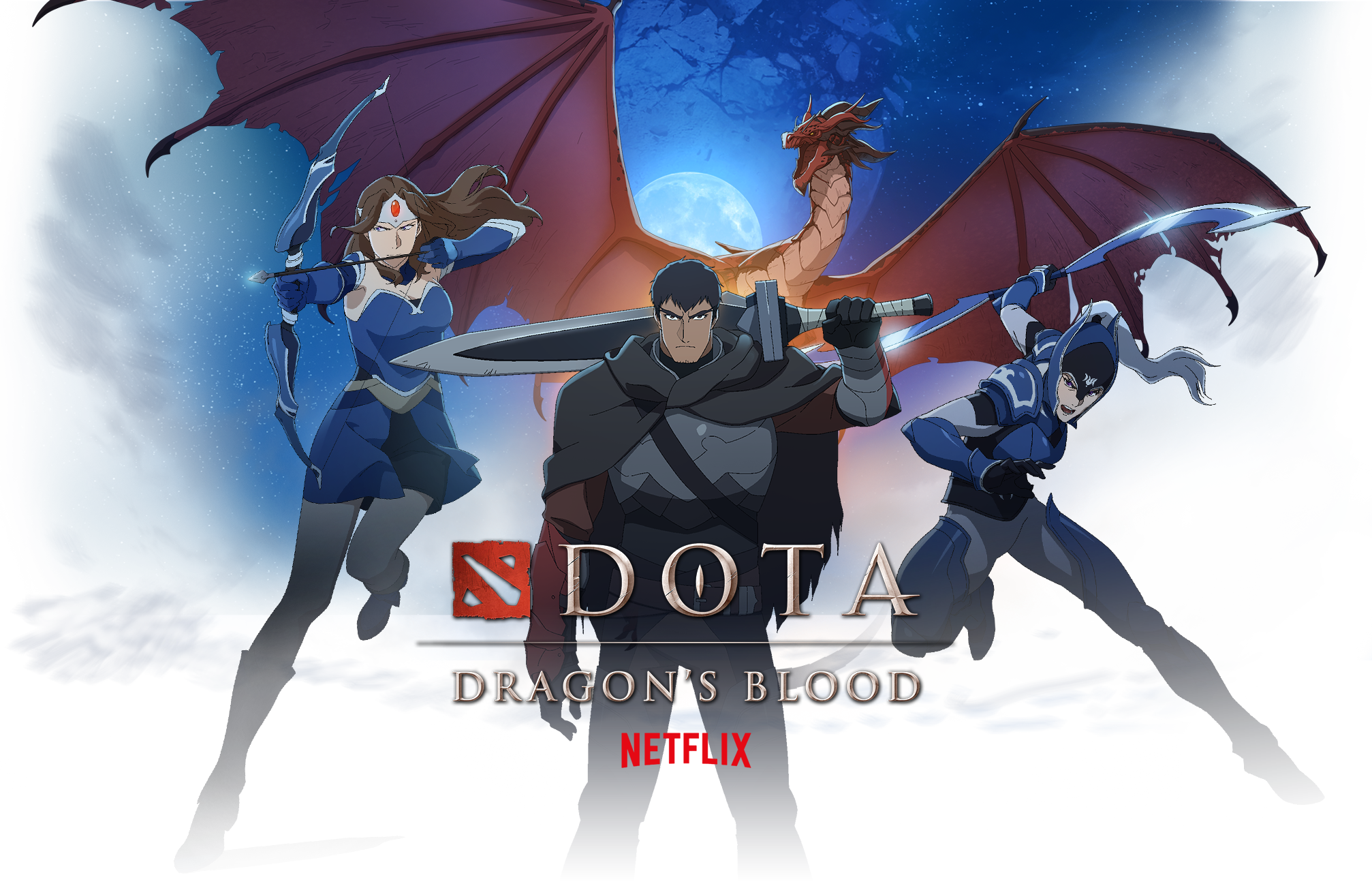 DOTA: Dragon's Blood, Anúncio de estreia