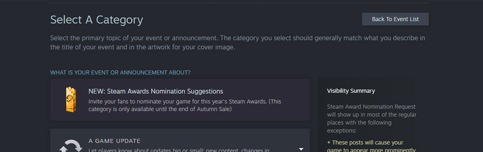 Steam Autumn Sale opens its doors alongside 2023 Steam Awards nominations -  Neowin