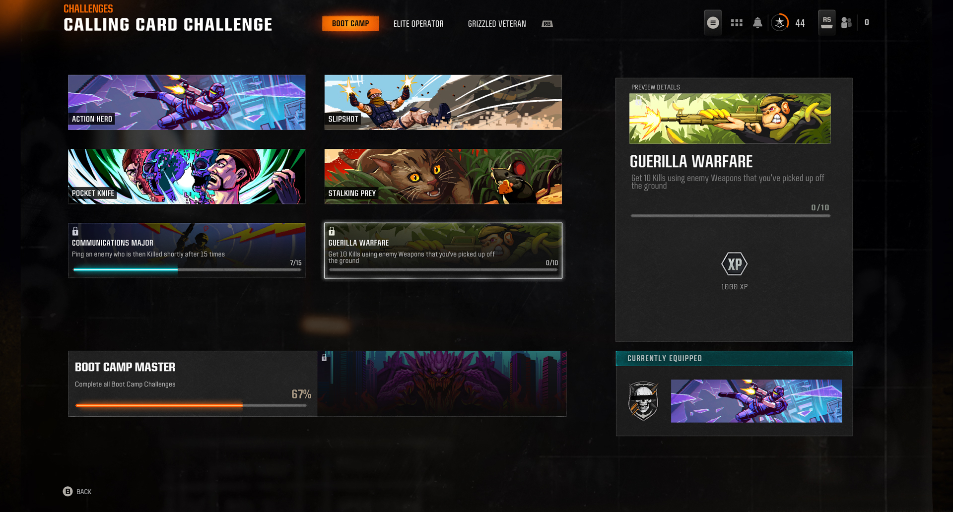 Steam :: Call of Duty® :: Progression preparation: What to unlock