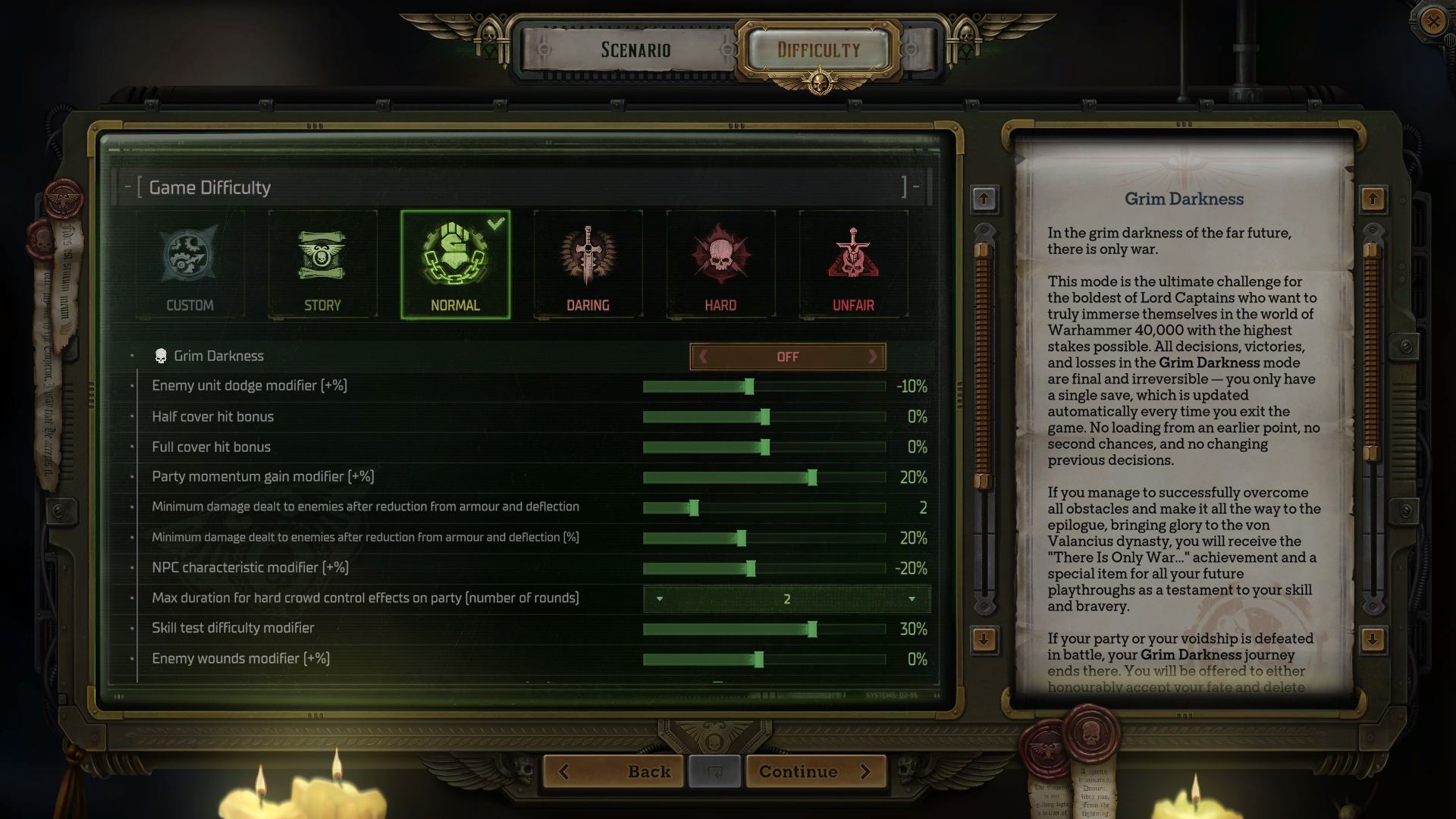 PATCH - Warhammer 40 000 : Rogue Trader : Grim Darkness mode 2 43d27cd61a8ab63a4d25f5267db4dd1e43f7118a | RPG Jeuxvidéo