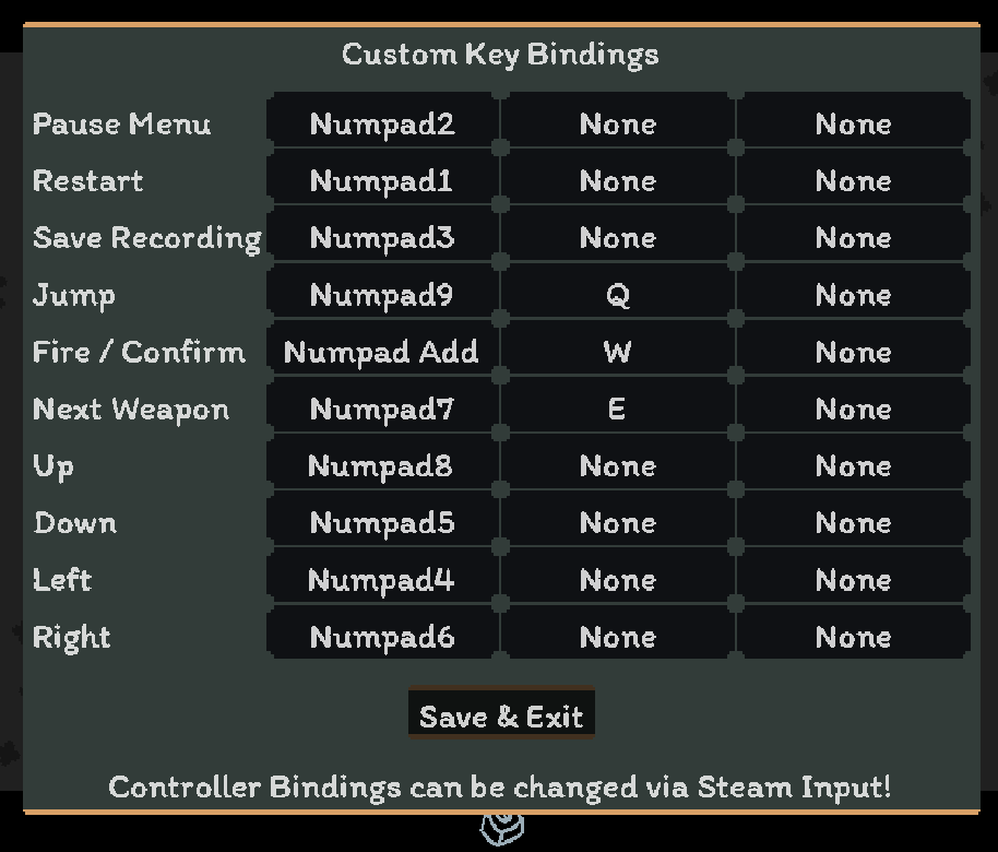 Steam :: Mosa Lina :: The Key Rebinding Update