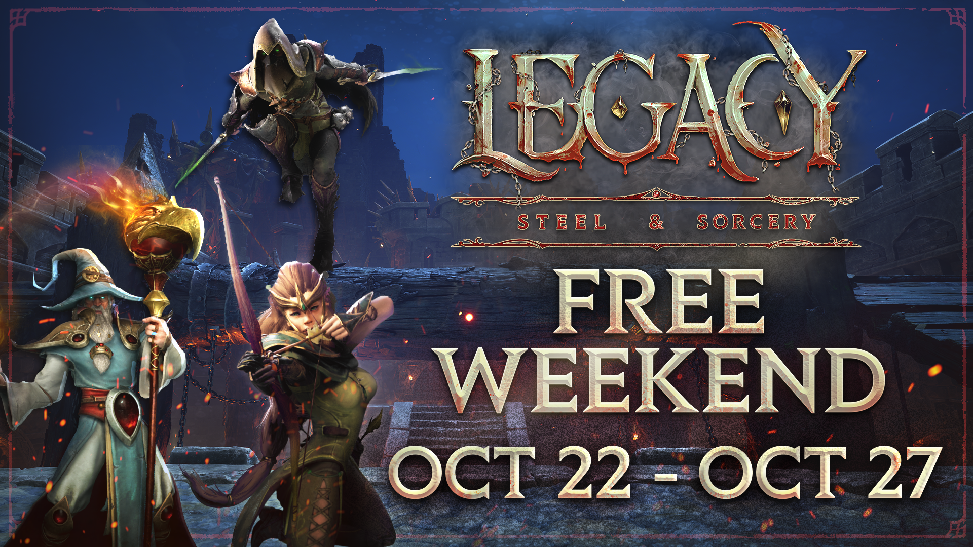 Steam 免費週末 Legacy: Steel & Sorcery