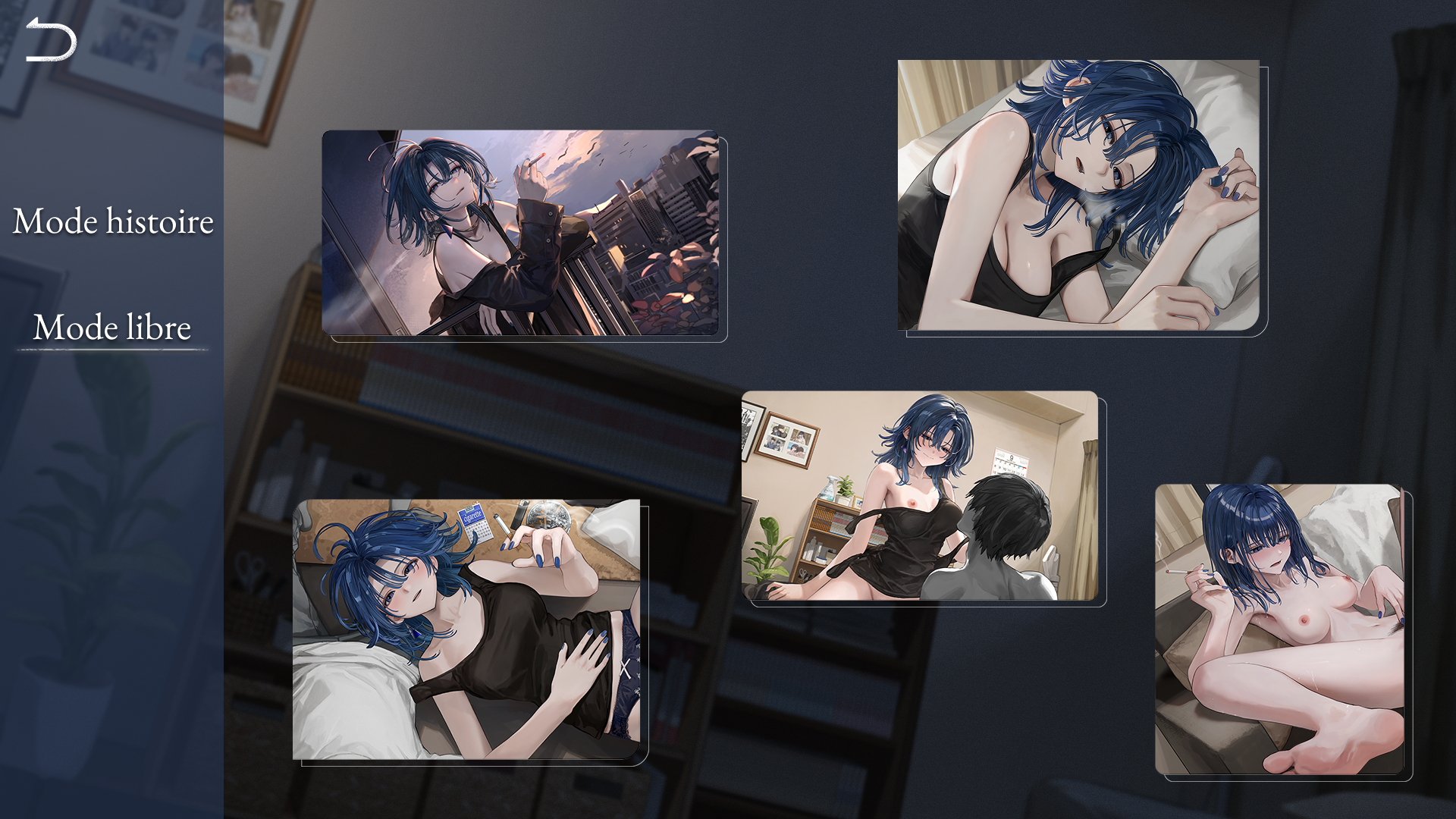 [自由模式更新][推荐/温馨/甜蜜/动态/有CV] 邂逅朝雾：烟草的残香与黎明的你 [官中/度盘/P盘] 游戏 第8张