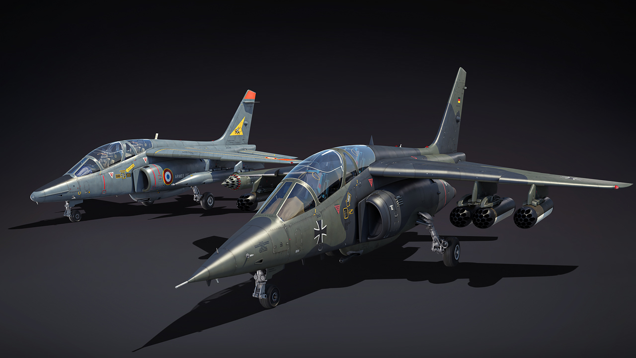 Steam :: War Thunder :: Alpha Jet A и E: Альфа Страйк!