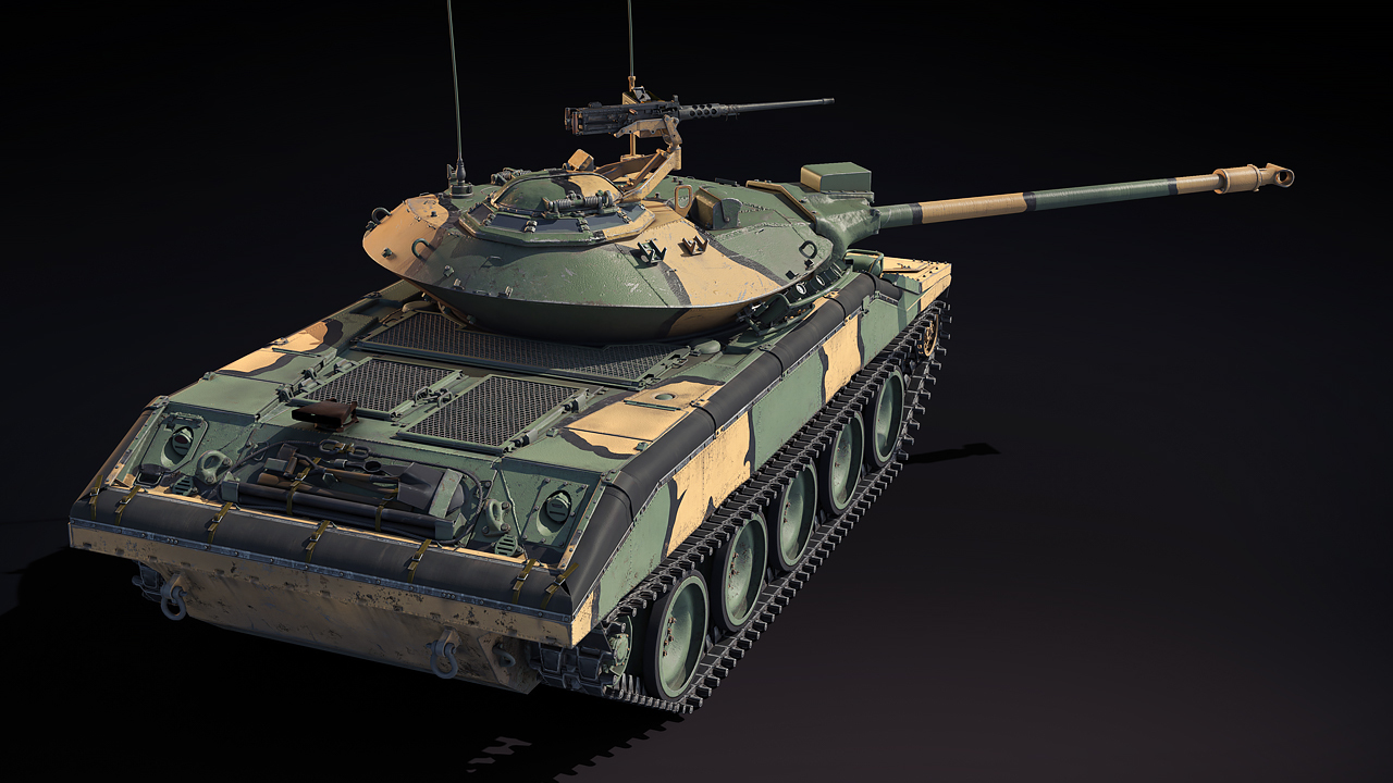 Steam :: War Thunder :: Техника Боевого пропуска: M551(76)