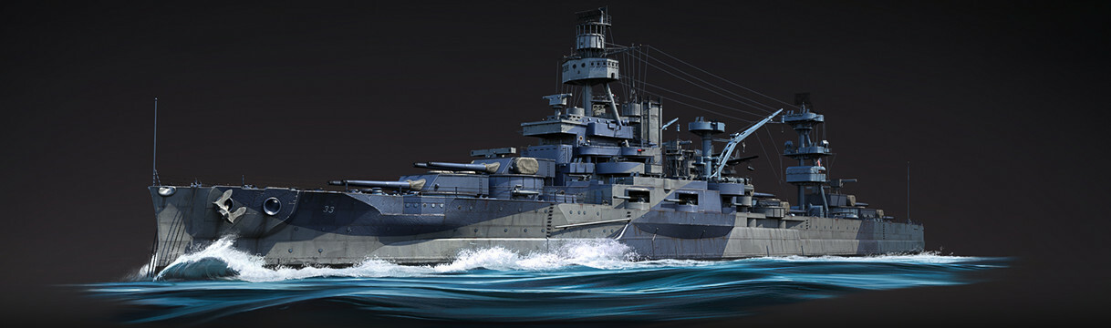 Steam :: War Thunder :: VI 级舰艇加入游戏，阿肯色号和马拉号高级 