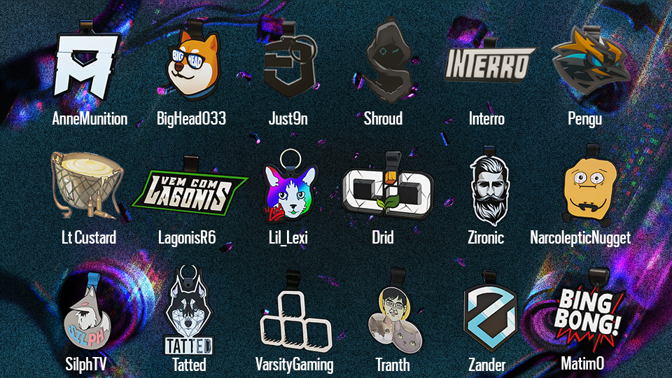 Steam :: Tom Clancy's Rainbow Six Siege :: Y9S3 Streamer Charms