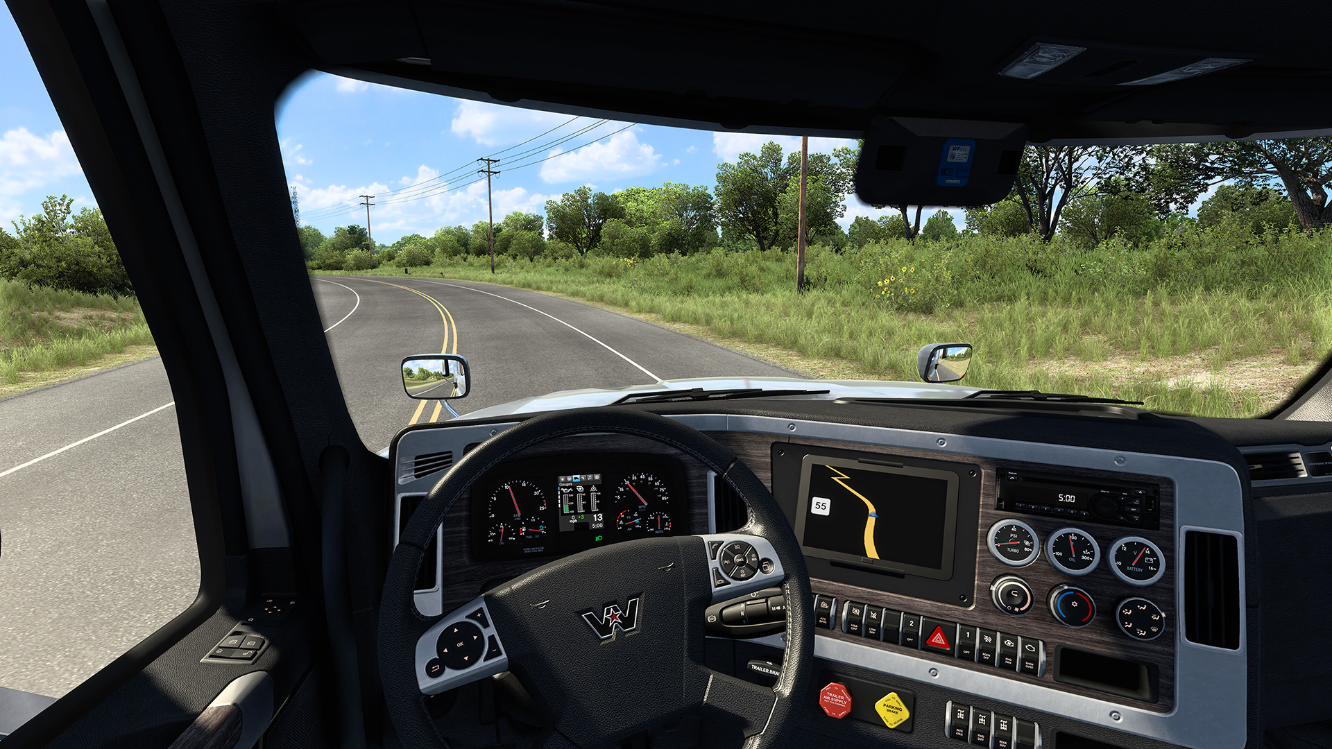 Steam :: American Truck Simulator :: Western Star® 49X Power Hood Update