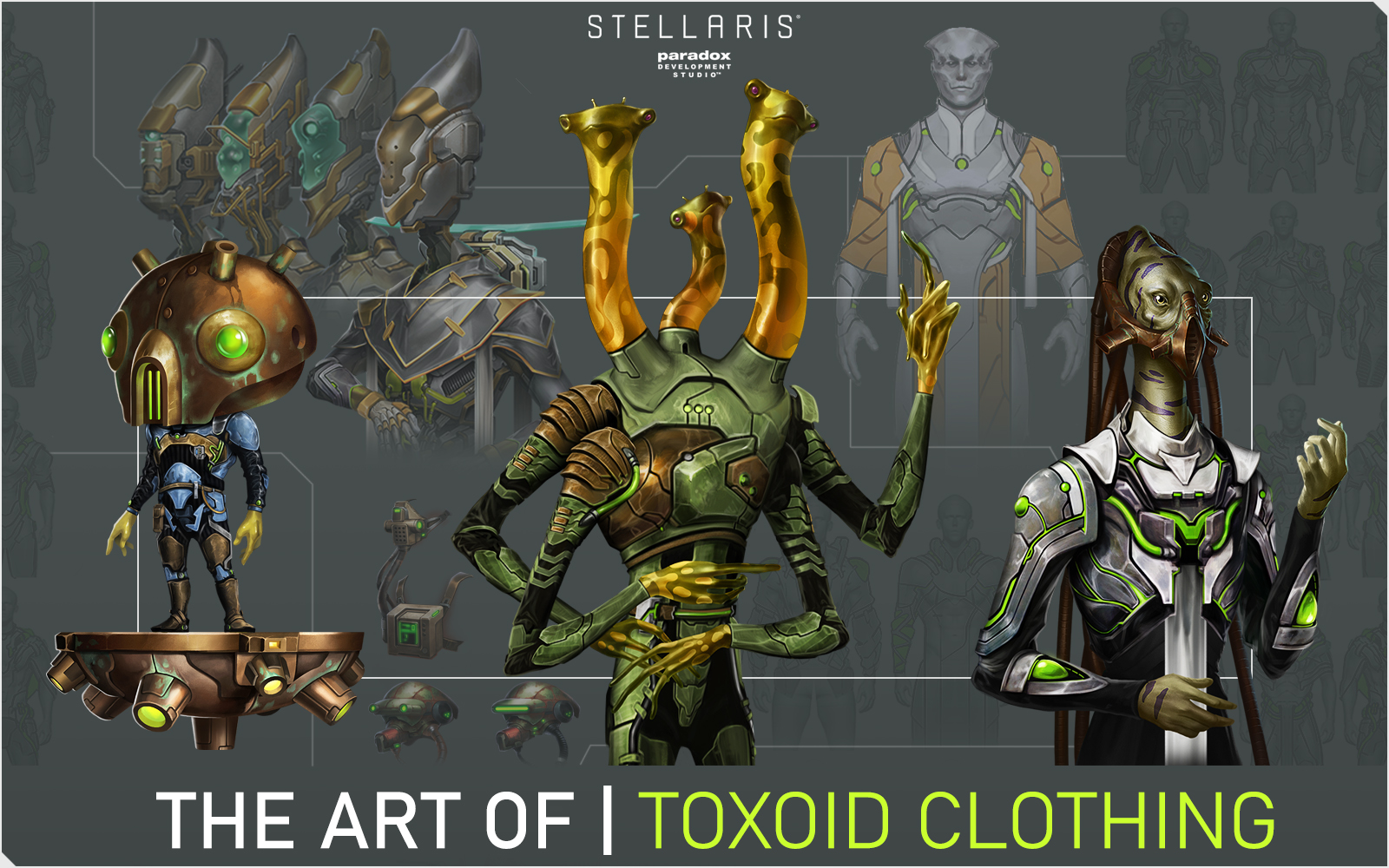 Pre-order: Stellaris: Toxoids Species Pack 