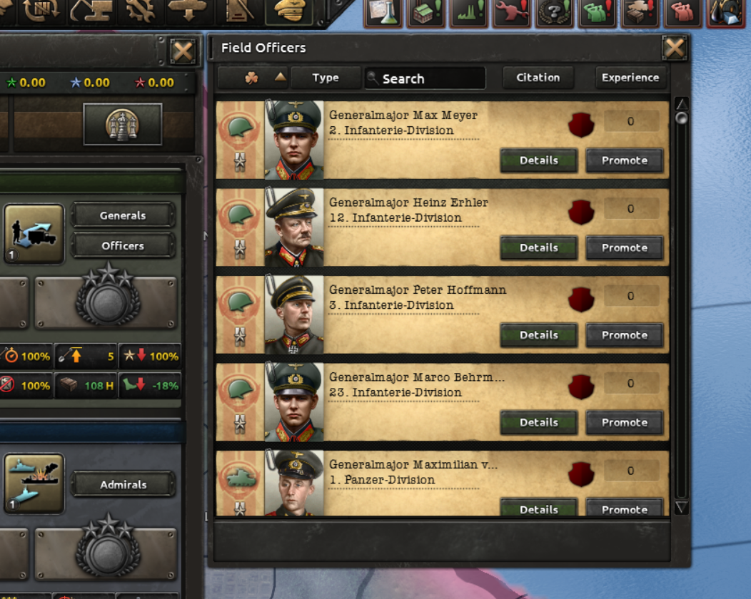 HOI4 Dev Diary - Officer Corps