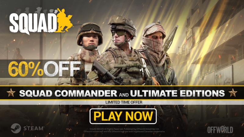 Spring into Squad with the Steam Spring Sale!