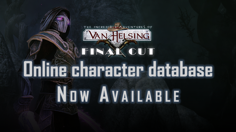 Van helsing incredible adventures final cut. The incredible Adventures of van Helsing: Final Cut.