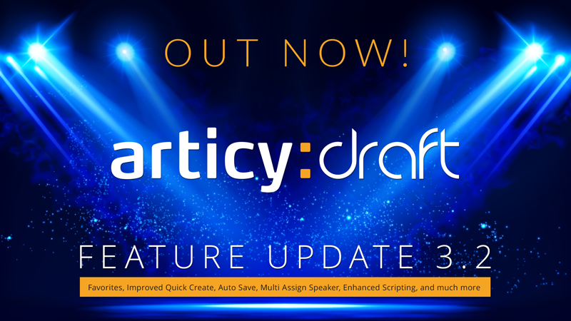 articy:draft 3 - Flex License - Features Update 3.2 - Steam News
