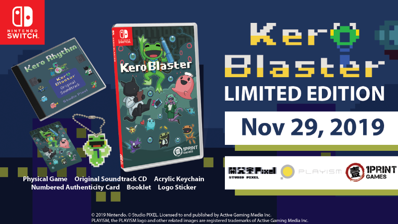 KERO BLASTER + OST PS4 US NEW