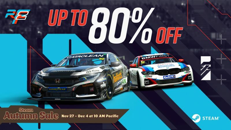 rFactor 2 Joins the Steam Autumn Sale!