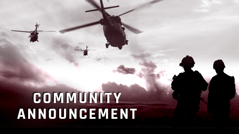 Community Announcement from your Community Manager