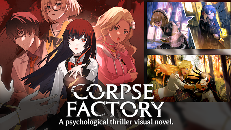 CORPSE FACTORY is coming soon - listen to Emi Evans performing the OP!