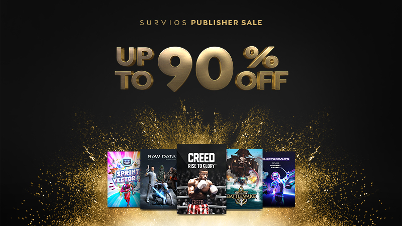 Survios Steam Publisher Sale | Up to 90% Off