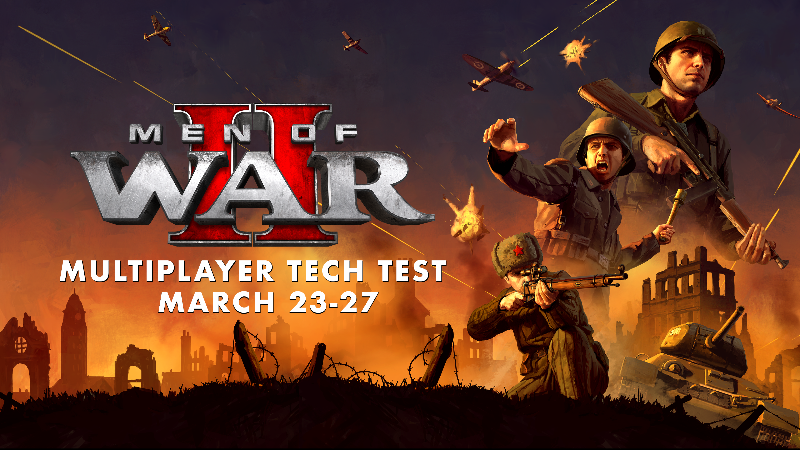 Men of War II Multiplayer Tech Test - Jump Into the Action NOW!