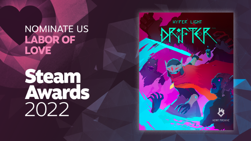 Hyper Light Drifter no Steam