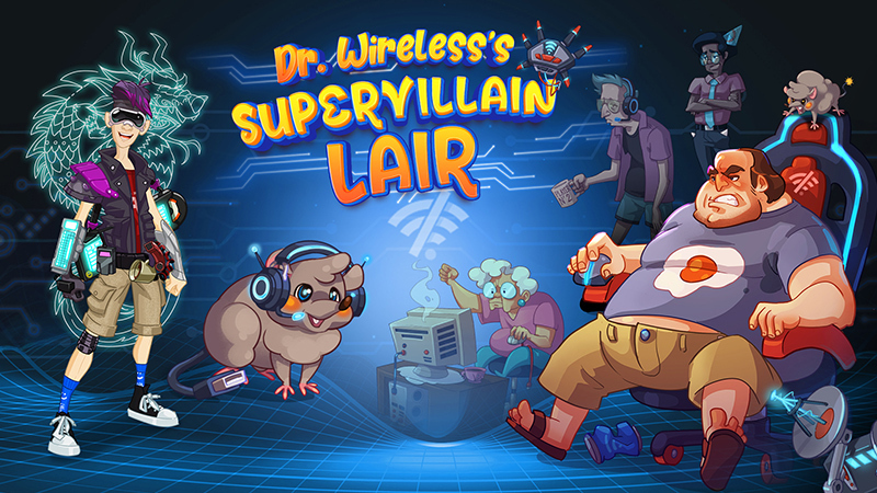 Supervillain Lair – Stop Dr. Wireless!