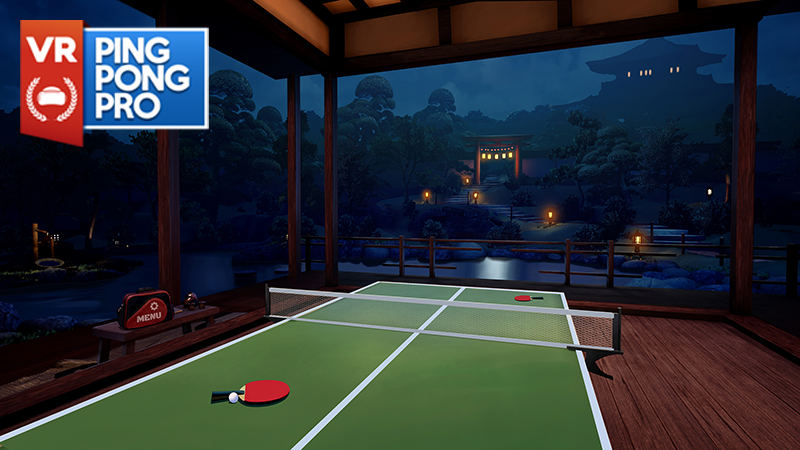 We're thrilled to announce that VR Ping Pong Pro launches today!