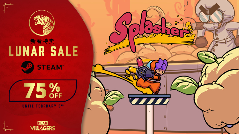 The Steam Lunar New Year Sale, it's until February 3rd!