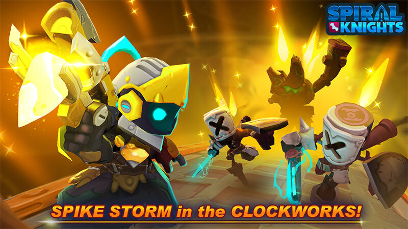 A Spike Storm Strikes the Clockworks!
