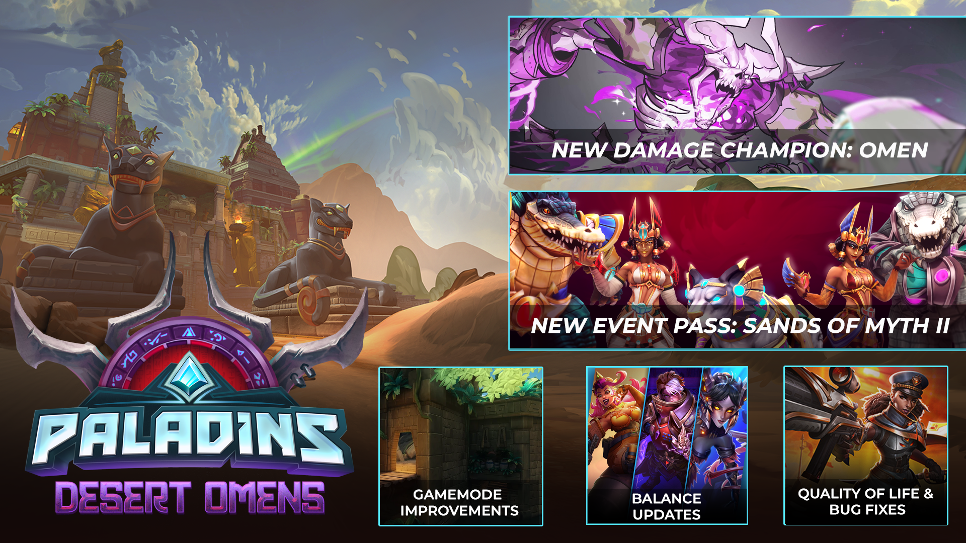 New in Paladins - Valor's End · Paladins update for 25 October