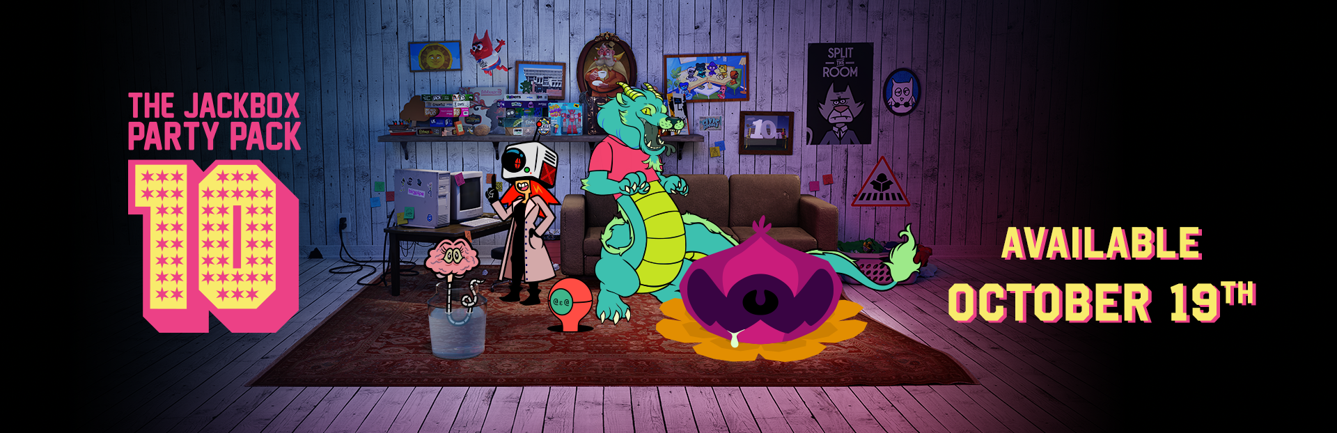 The Jackbox Party Pack 10 will be available on October 19th! - The Jackbox Party Pack 3