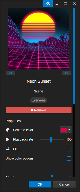 Generic Néon LED multi couleurs contrôlable par smartphone pour