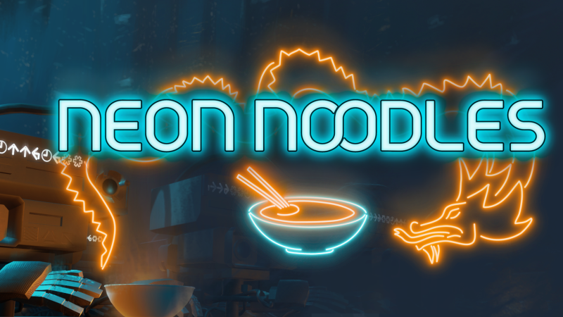 Neon Noodles is now available on Steam Early Access!